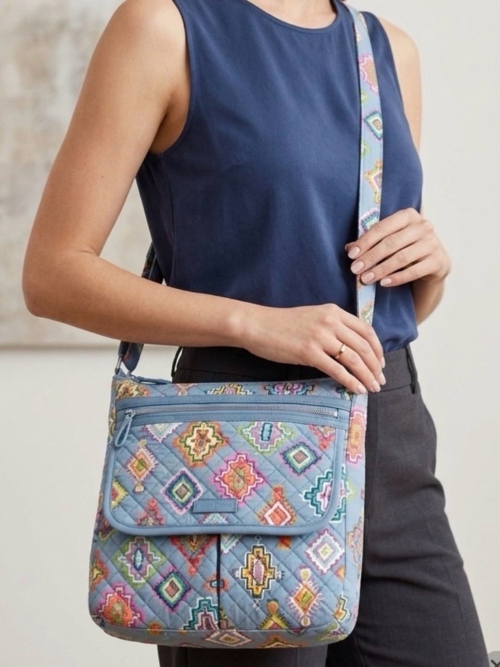 Vera Bradley Quilted Crossbody Bag